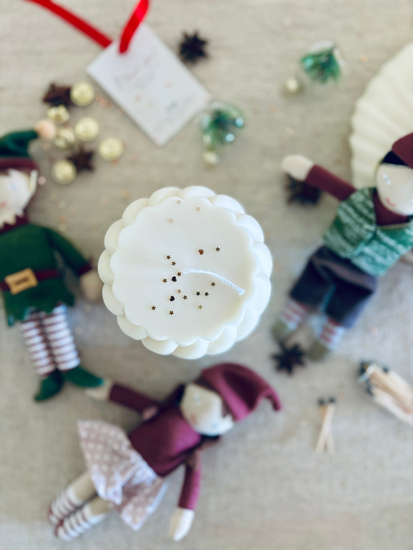 🧶 Knitted Candle 🕯️ (840g)