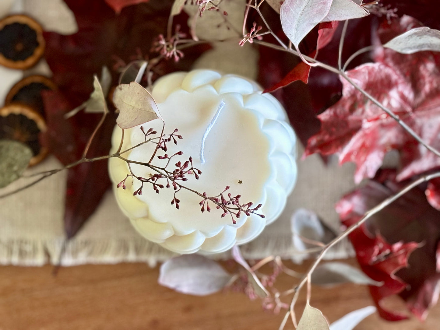 🧶 Knitted Candle 🕯️ (840g)