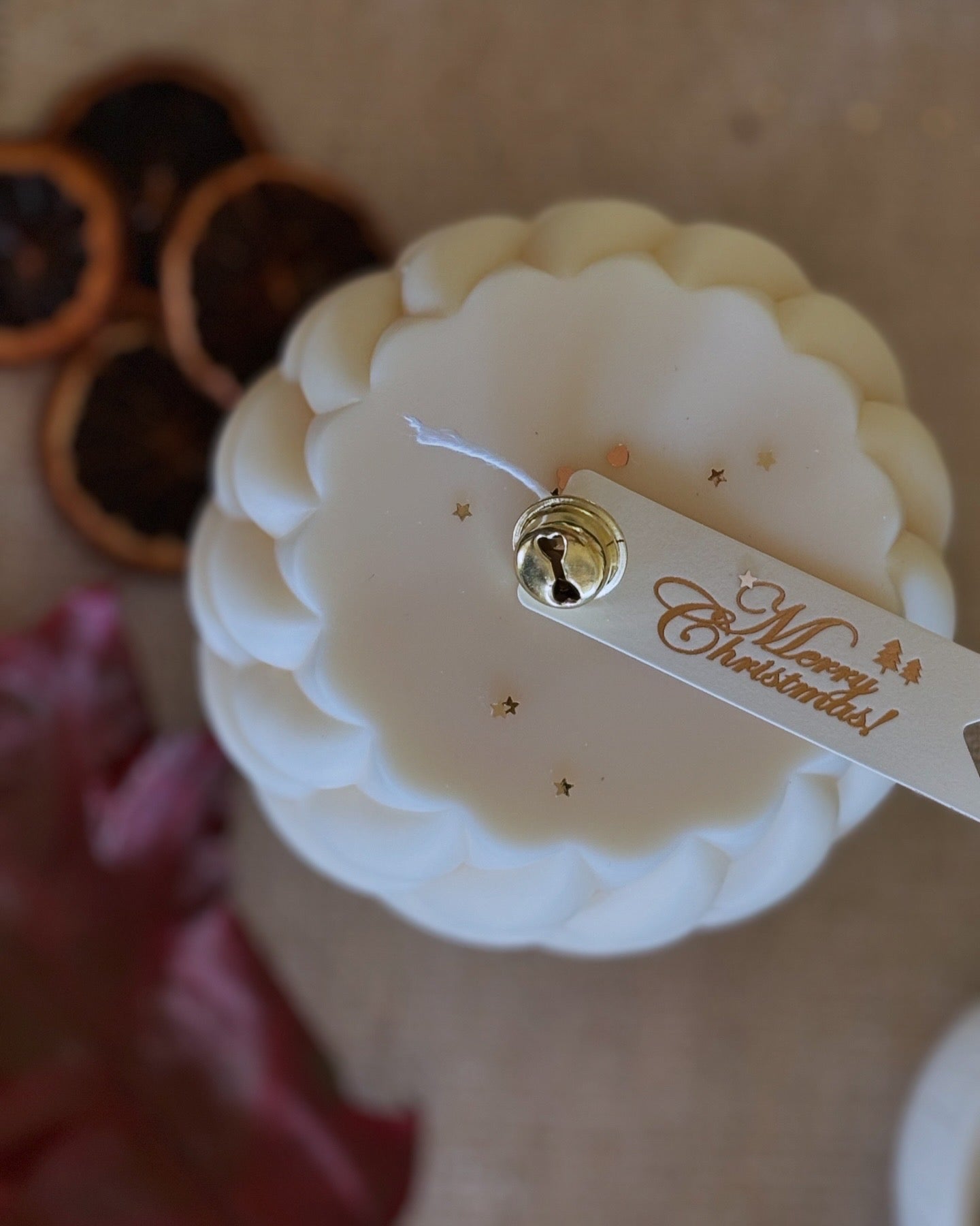 🧶 Knitted Candle 🕯️ (840g)