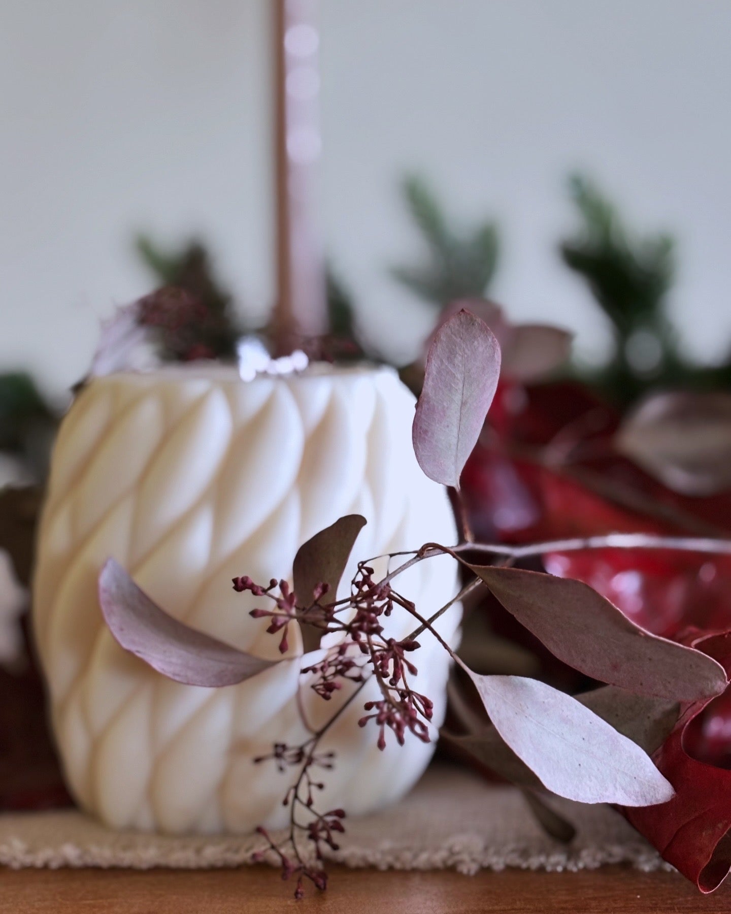 🧶 Knitted Candle 🕯️ (840g)