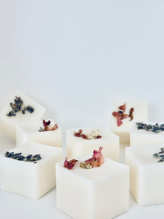 Blooming Cube Wax Melt🌸 (Pack of 4, 136g)